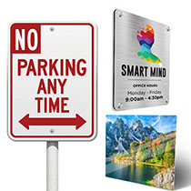 Metal signs - Full color aluminum prints