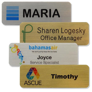 Custom name tags