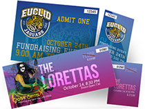 Premium quality custom ticket printing