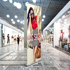 Retractable banner stands & displays
