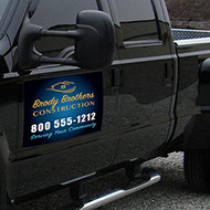 Magnet car signs - Full color magnetic car signs