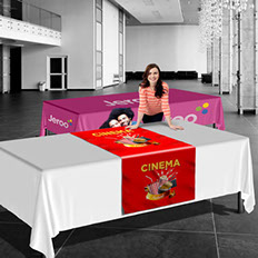 Custom tablecloths - Full color tablecloth printing